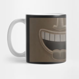 Chocolate Tiki Smile Mask! Mug